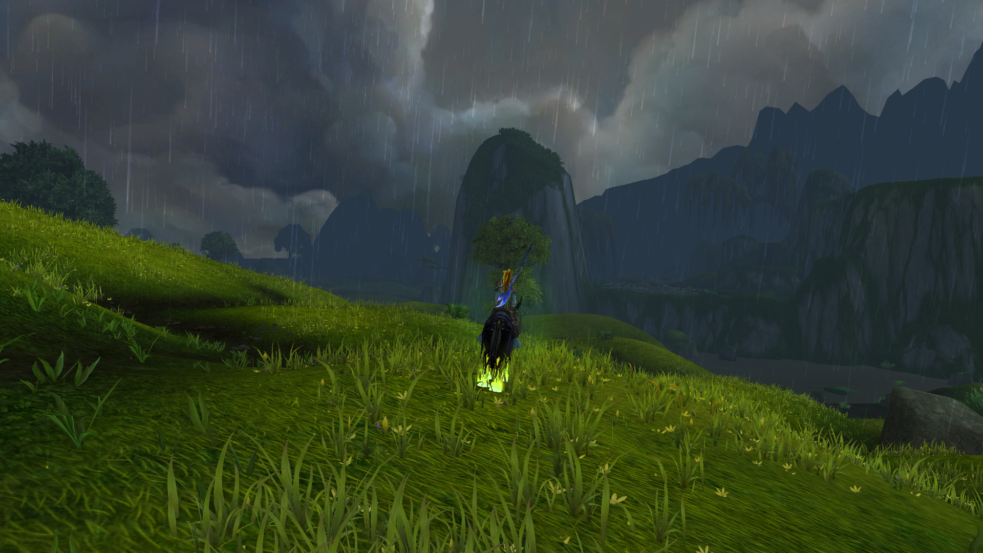 A rainy day in the Valley of the Four Winds