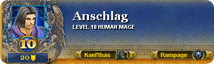 Actually, he's level 12 now.